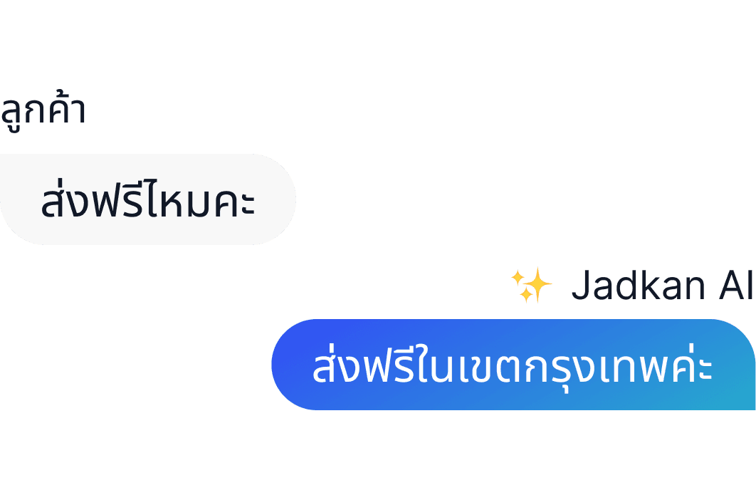 บริการลูกค้า/ตอบแชท